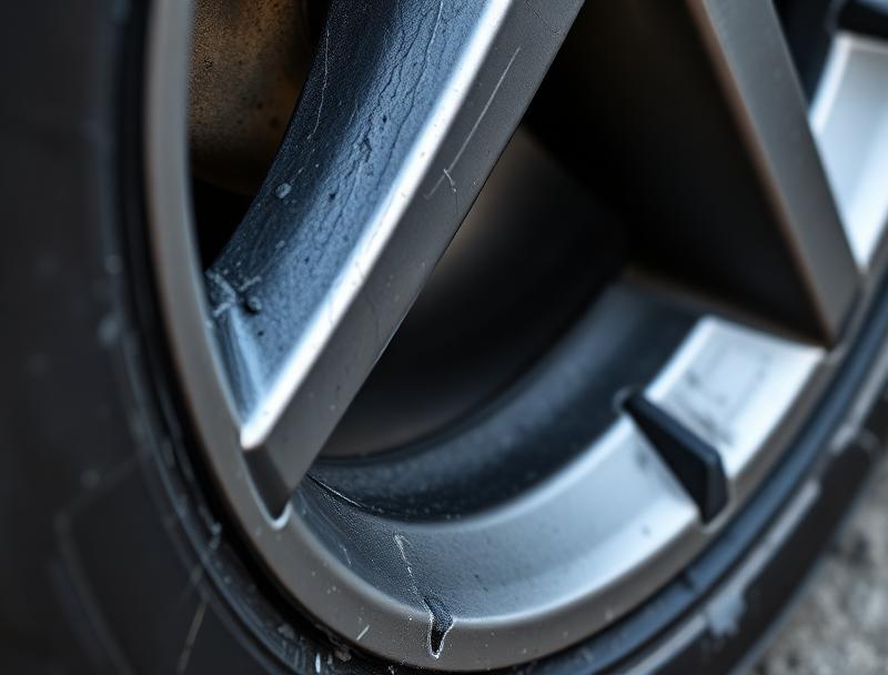 Before Alloy Wheel Restoration